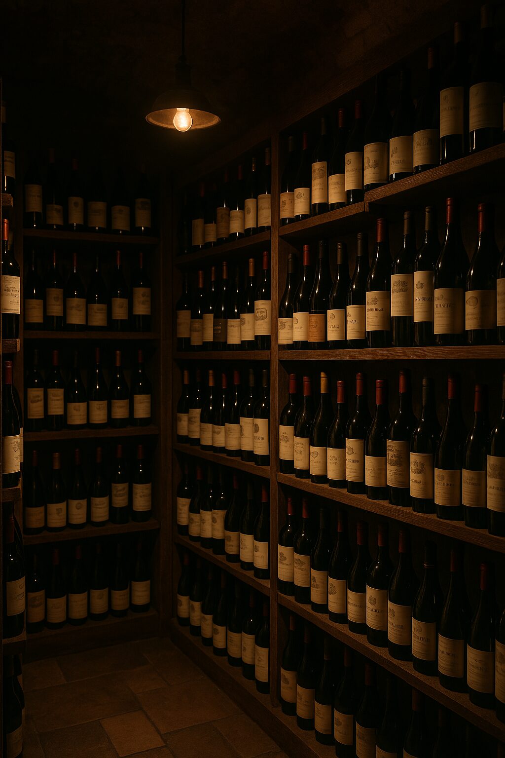 bouteilles de vin