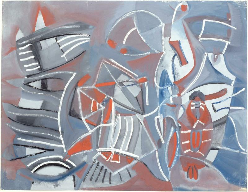 gouache olivier debré