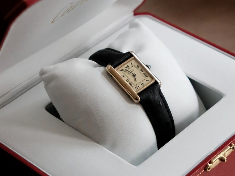 montre bracelet Cartier