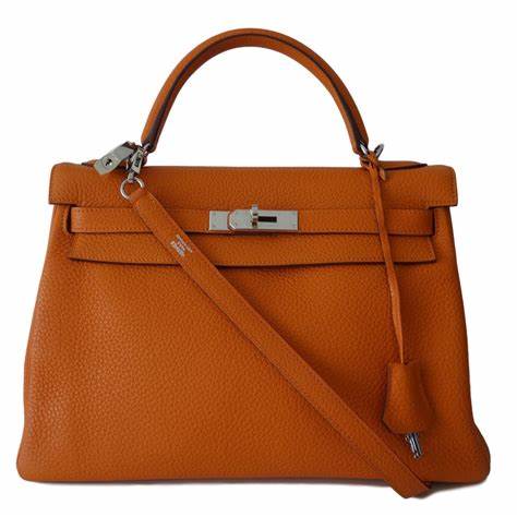 sac-hermes-kelly-32-orange-cuir