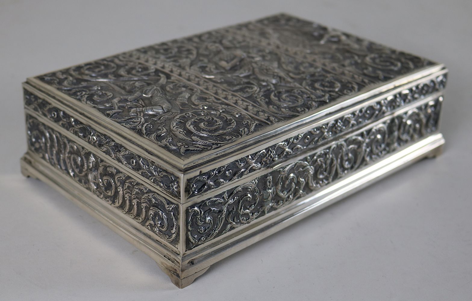 boîte en argent